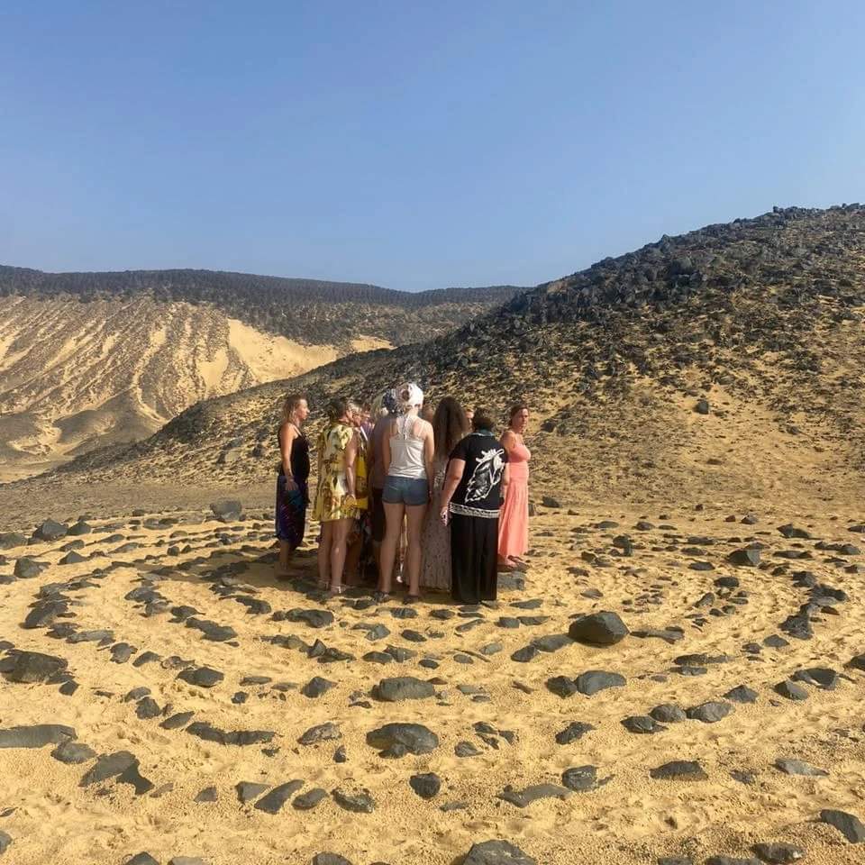 Energy Circle In The Black Desert