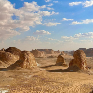 white desert